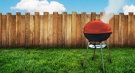 grilling med kullgrill